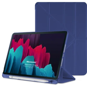 Samsung Galaxy Tab S8 X700 Kılıf Origami Pencil Lacivert