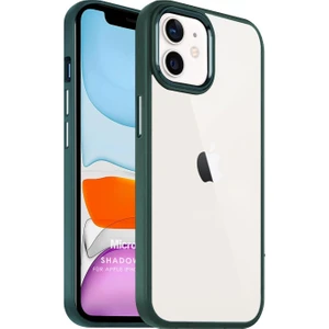 Apple iPhone 11 Kılıf Shadow Planet Koyu Yeşil