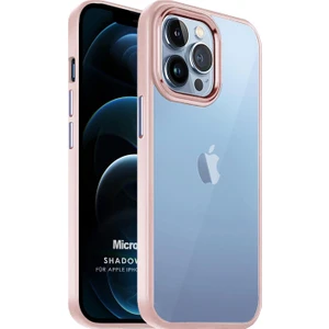 Apple iPhone 12 Pro Max Kılıf Shadow Planet Açık Pembe