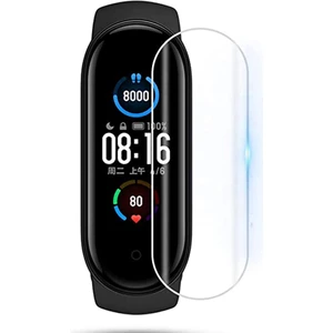 Xiaomi Mi Band 6 Ön Darbe Emici Ekran Koruyucu Nano Cam (4 Adet)