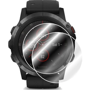 Garmin Fenix 5 Ön Darbe Emici Ekran Koruyucu Nano Cam (4 Adet)