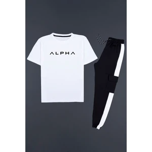 Alpha Sırt Baskılı Eşofman Takımı