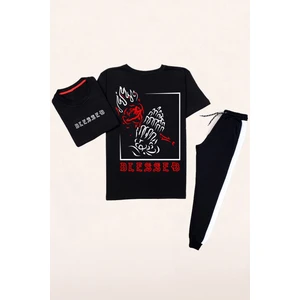 Blesseb Sırt Baskılı Eşofman Takımı