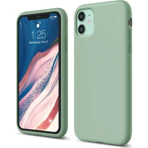 Apple iPhone 11 Lansman Silikon Kılıf Açık Yeşil