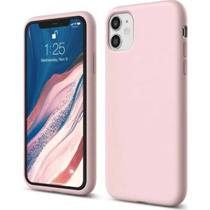 Apple iPhone 11 Lansman Silikon Kılıf Pudra