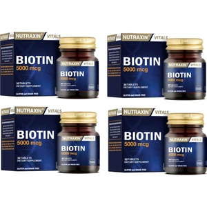 Biotin 5000 Mcg 30 Tablet X4 Adet