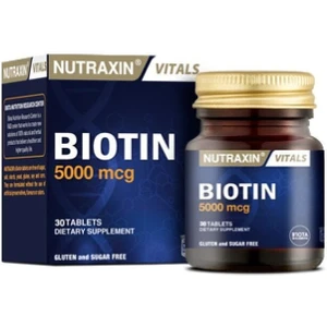Vitals Biotin 5000 Mcg 30 Tablet