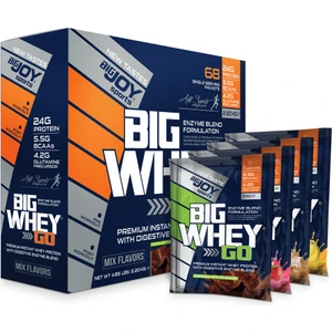 Bigjoy Sports Bigwheygo Whey Protein Tozu 68 Paket (Servis) Mix Aromalı Bigwhey