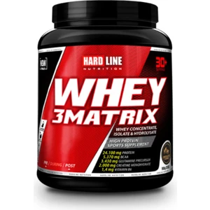 Hardline Nutrition Hardline Whey 3 Matrix Çikolata 908 gr Protein Tozu