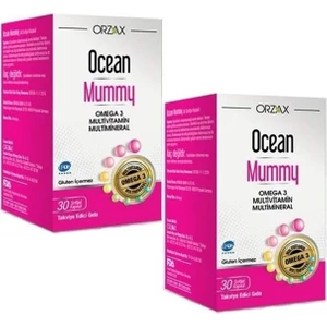 Ocean Mummy 30 Kapsül (Omega3 Multivitamin Multimineral) 2ADET