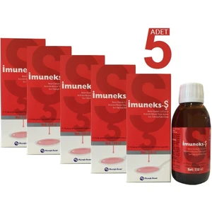 Imuneks-Ş 150ML Şurup  5 Adet