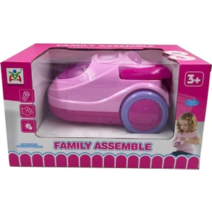 Pasifik Toys Elektrik Süpürgesi Pilli Pembe