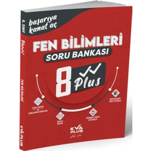 KVA Yayınları Koray Varol Akademi (Kva Plus) 8. Sınıf Plus Serisi Fen Bilimleri Soru Bankası