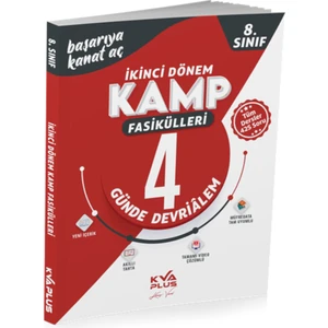 KVA Yayınları Koray Varol Akademi (Kva Plus) 8. Sınıf Plus Serisi Ikinci Dönem Kamp Fasikülleri
