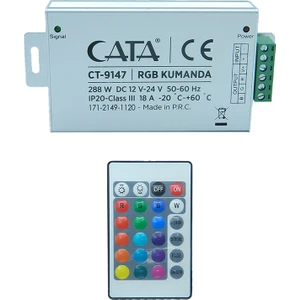 Rgb Şerit Led Için Modül Ve Uzaktan Kumanda Rgb Renk Kontrolcüsü Ct-9147