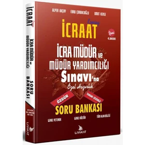 Liyakat Yayınları Icra Müdür ve Müdür Yardımcılığı Sınavına Özel Hazırlık Tamamı Çözümlü Soru Bankası - Konsey Icraat (2022 Sınavına Özel Hazırlık)