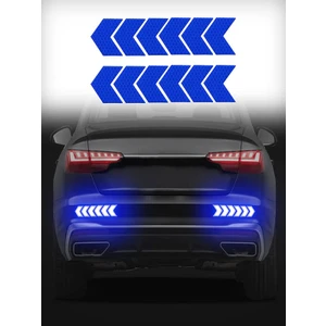 Ok Işareti Reflektörlü Oto Aksesuar Sticker Işıldak Yapıştırıcı