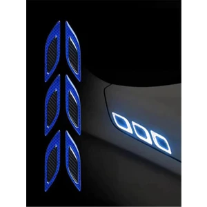 Araç Kaput Sticker Oto Reflektör Yapıştırıcı Oto Aksesuar
