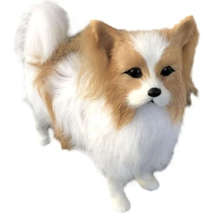Simülasyon Köpek Peluş Oyuncak Bebek Yavru Köpek Bebek (Yurt Dışından)