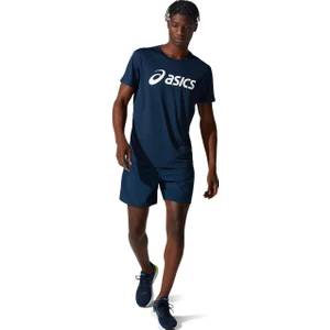 CORE Asics TOP M Lacivert Kısa Kollu Tshirt-2011C334-402