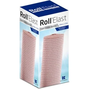 Elast Tıbbi Elastik Bandaj 10 cm x 3.5 M Ten Rengi
