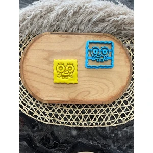 Small Shapes Süngerbop Kare Kurabiye Kalıbı