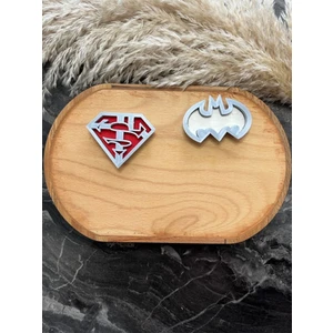 Small Shapes Süperman-Batman Kurabiye Kalıbı
