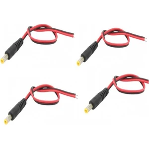5 Adet Güvenlik Kamerası 12V Dc Erkek Power Jack Dc Jak Kablo Bağlantı Kablosu