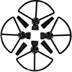 Djı Spark Drone 4 Lü Pervane Koruma + Iniş Ayak Takımı  Siyah