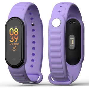 Xiaomi Mi Band 5/6 Uyumlu Loop Desenli Silikon Kordon
