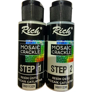 Resim Üstü Mozaik Çatlatma Step1 Step2
