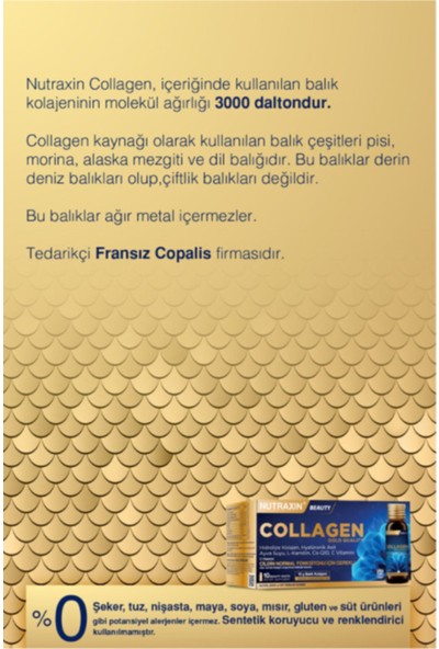 Beauty Gold Collagen 10x50 Ml 2 Adet