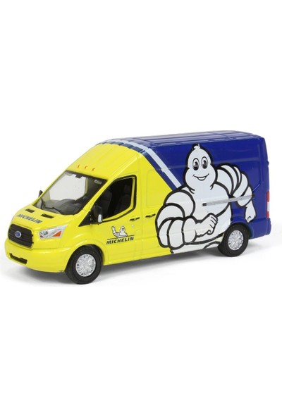 Greenlight 2019 Ford Transit Michelin Tires Route Runners 2 1:64