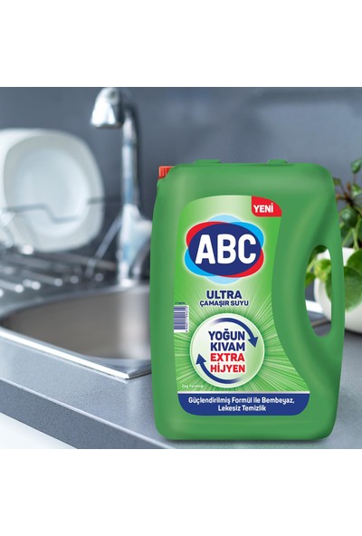ABC Ultra Çamaşır Suyu 3,25 lt 2'li Paket