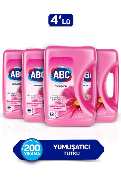ABC YUMUŞATICI TUTKU 5 LT X 4