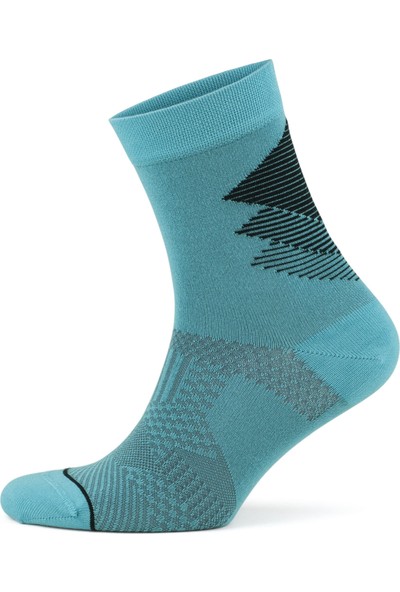 Gowith 5'li Renkli Seamless (Dikişsiz) Topuk Burun Güçlendirilmiş Nem Emici Erkek Bambu Koşu Çorabı Seti 3209