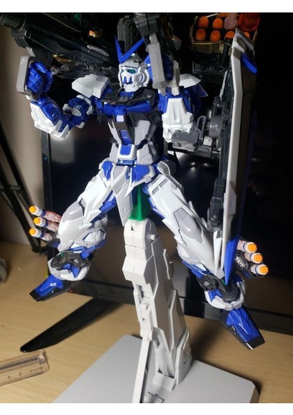 Gundam 1/100 Gidray Mavi Çerçeve Baz Adaptörü Plastik Aparat