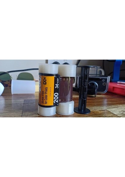 35MM Ila 120 Film Adaptörü Plastik Aparat