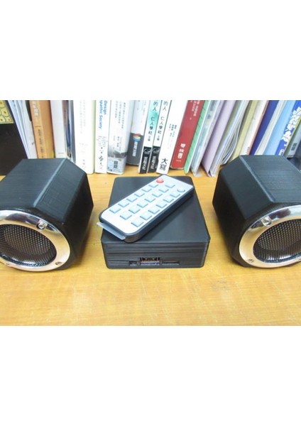 3D Baskılı Bluetooth Mini Hifi Plastik Aparat