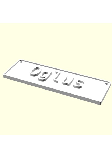 Oglus Tasmalık Künye Tag Kedi Köpek Evcil Hayvana Isme Özel Üretim Isimlik Hediyelik Organik Plastik