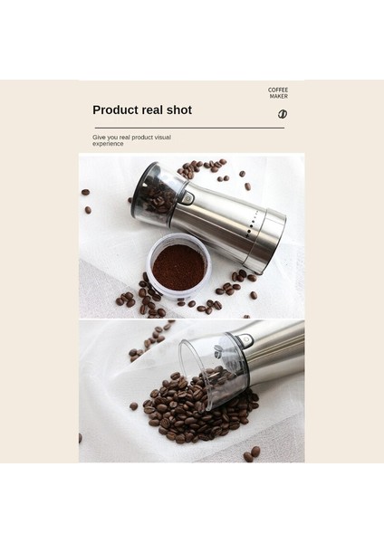 Kahve Değirmeni Elektrikli Ayarlanabilir Kasten Kablosuz Taşınabilir Şarj Edilebilir Kahve Çekirdekli Öğütücü Kapasitesi Ofisler | Manuel Kahve Öğütücüler (Yurt Dışından) fırsatları