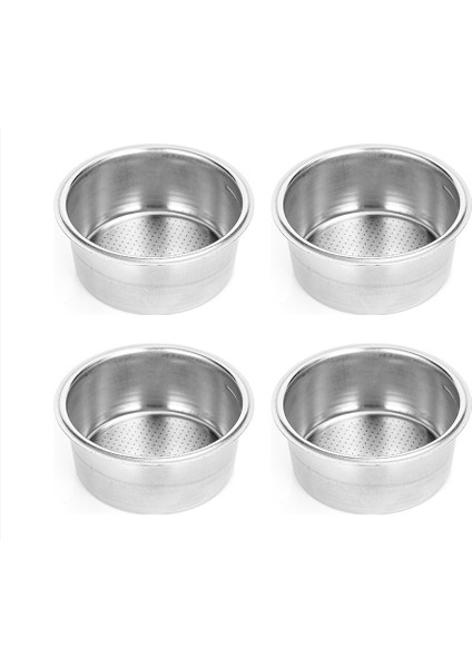 Yarı-Otomatik Kahve Makinesi Kolu 58 Tek ve Çift Servis Toz Kase 51MM Filtre Ekran 304 Paslanmaz Çelik Kahve Tozu Kase 54MM (Yurt Dışından)
