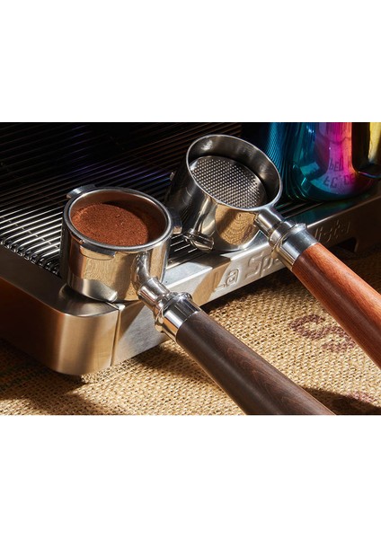 Muva Na Delong Kahve Makinesi Katı Ahşap Saplı EC680 Paslanmaz Çelik EC685 Üç Kulakları 51MM Alaşım Dipsiz Kolu (Yurt Dışından) fiyatları