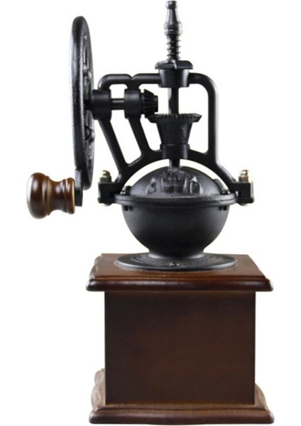 Manuel Kahve Öğütücü Vintage Stil Ahşap Kahve Fasulye Mill Taşlama Ferris Tekerlek Tasarım El Kahve Makinesi Makinesi | Elektrikli Kahve Öğütücüleri (Yurt Dışından) modelleri