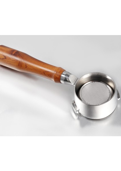Espresso Makinesi Dipsiz Kolu Paslanmaz Çelik 54MM Platin Zengin 8 Serisi Için Uygun Üç Kulak Masif Ahşap Kahve Makinesi Aksesuarları (Yurt Dışından) fiyatları