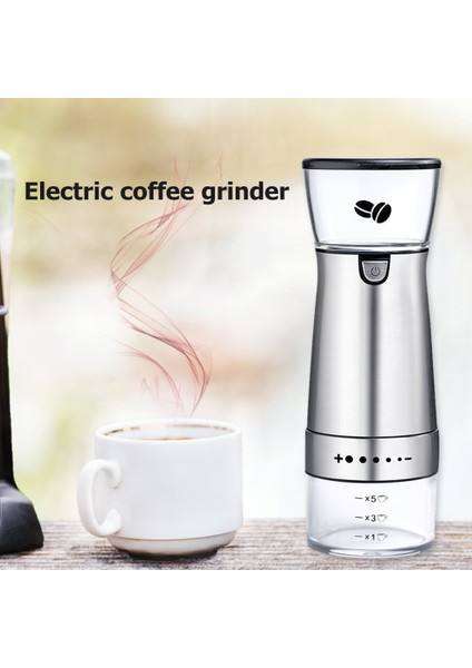Ev Kahve Öğütücü USB Şarj Edilebilir Taşınabilir Elektrikli Kahve Çekirdeği Biber Taneleri Baharatlar Öğütücü Değirmen Toz Kırıcı | Elektrikli Kahve Öğütücüleri (Yurt Dışından) modelleri