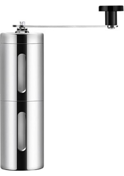 Manuel Kahve Öğütücü Paslanmaz Çelik El Içme Kahve Beşik Değirmen Döngü Ev Mutfak Mısır Değirmeni Kahve Öğütücü Araçları | Manuel Kahve Öğütücüleri (Inci Gümüş) (Yurt Dışından)