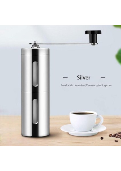 Manuel Kahve Öğütücü Paslanmaz Çelik El Içme Kahve Beşik Değirmen Döngü Ev Mutfak Mısır Değirmeni Kahve Öğütücü Araçları | Manuel Kahve Öğütücüleri (Inci Gümüş) (Yurt Dışından) modelleri