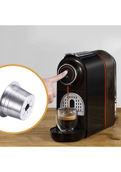 Nestle Uyumlu Nespresso Kahve Kapsül Kupası, Kapsül Kahve Makinesi Filtresi, Paslanmaz Çelik Kahve Kapsül (Yurt Dışından)