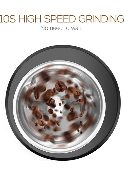 Kahve Değirmeni Paslanmaz Çelik Kuruyemiş Fasulye Tahıllar Değirmen Otlar Elektrikli Taşlama Makinesi Çok Fonksiyonlu Kahve Çekirdek Taşlama Ev | Manuel Kahve Öğütücüleri (Yurt Dışından) modelleri